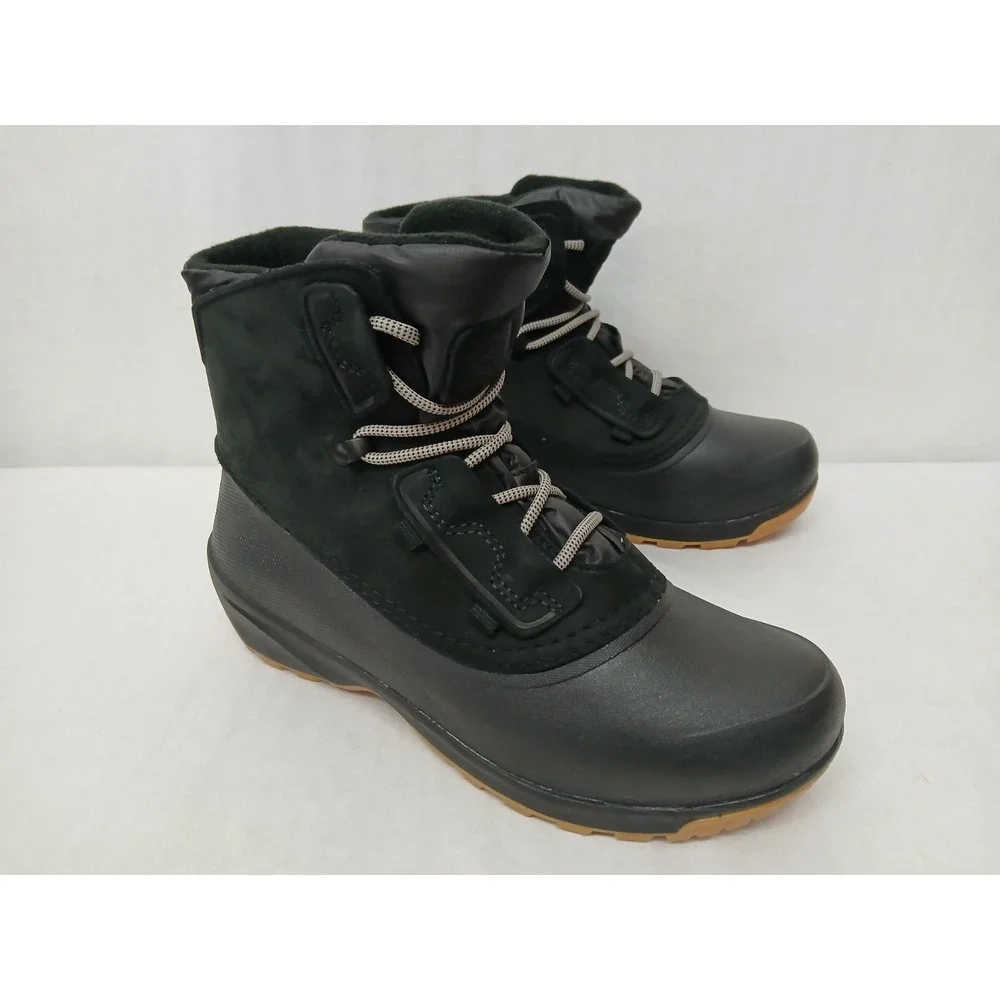 North Face Womens Shellista IV Shorty Waterproof Boot NF0A5G2OKX7-070 Black Sz 7